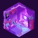 Zimmer in einem Cozy Game